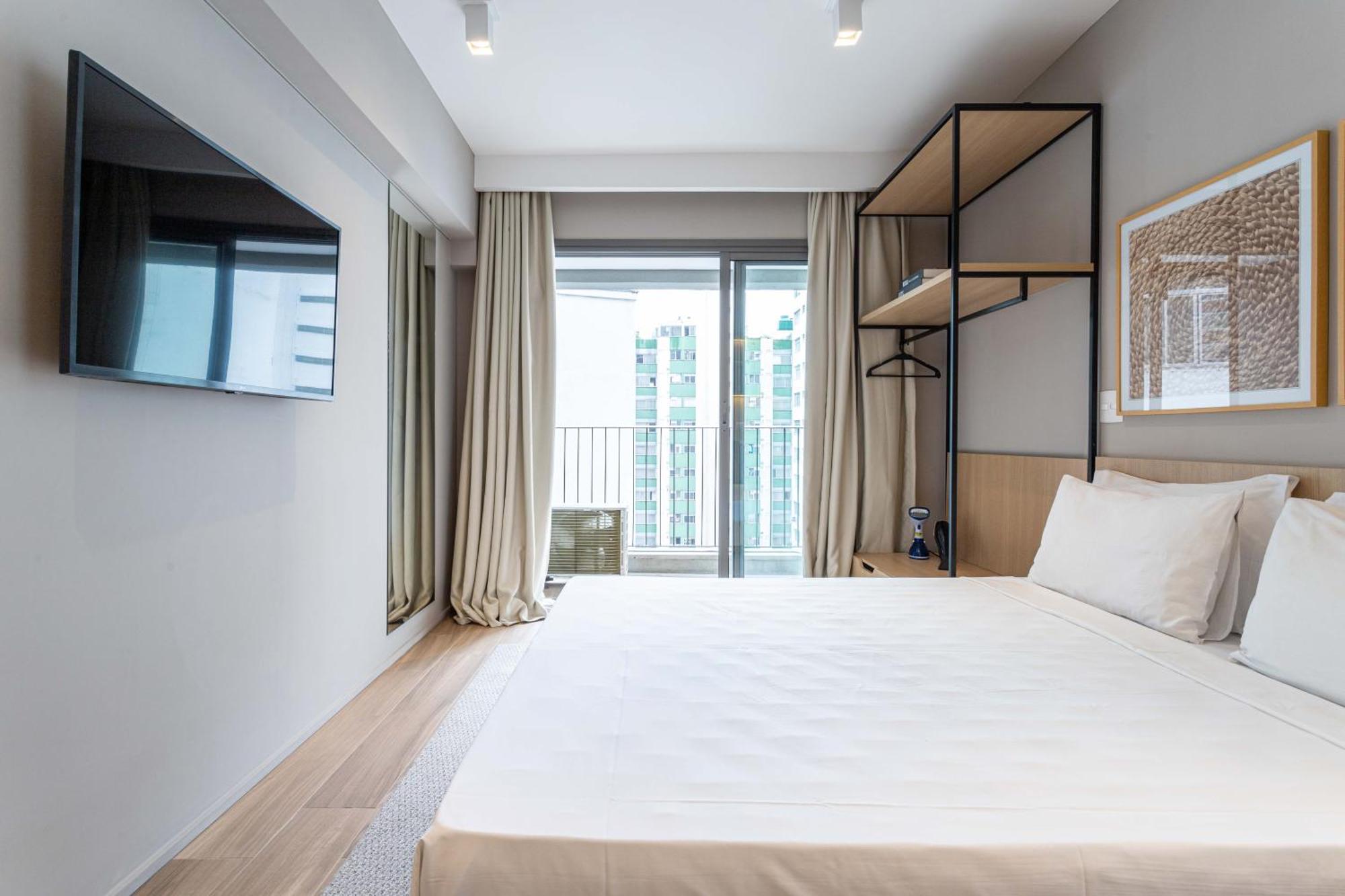 Apartamentos Proximos Ao Masp E A Metros Da Estacao Consolacao E Avenida Paulista - Next Haddock Сао Паоло Екстериор снимка