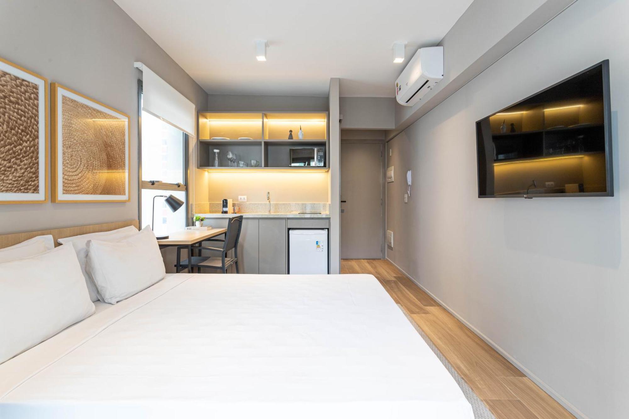 Apartamentos Proximos Ao Masp E A Metros Da Estacao Consolacao E Avenida Paulista - Next Haddock Сао Паоло Екстериор снимка
